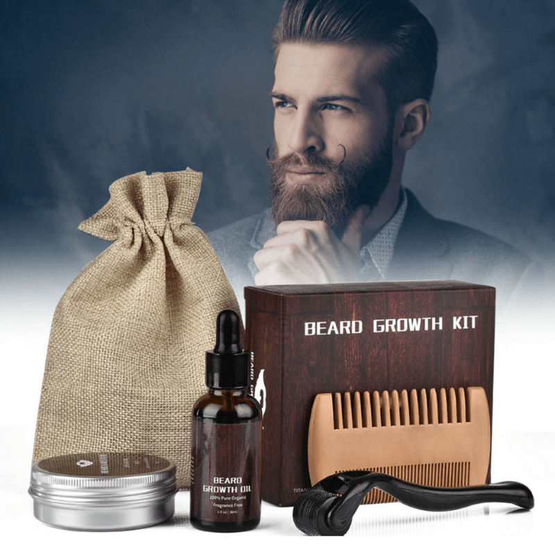 BARTBOOST – Kit de crecimiento de barba para una barba sana y fuerte