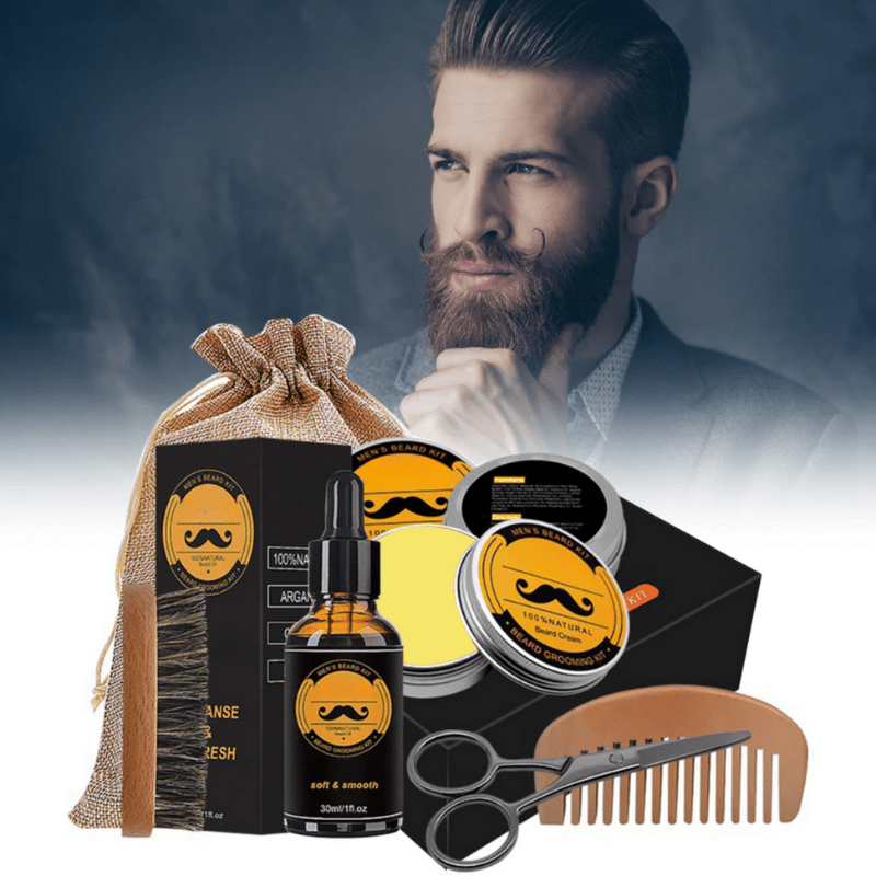 BARTBOOST – Kit de crecimiento de barba para una barba sana y fuerte