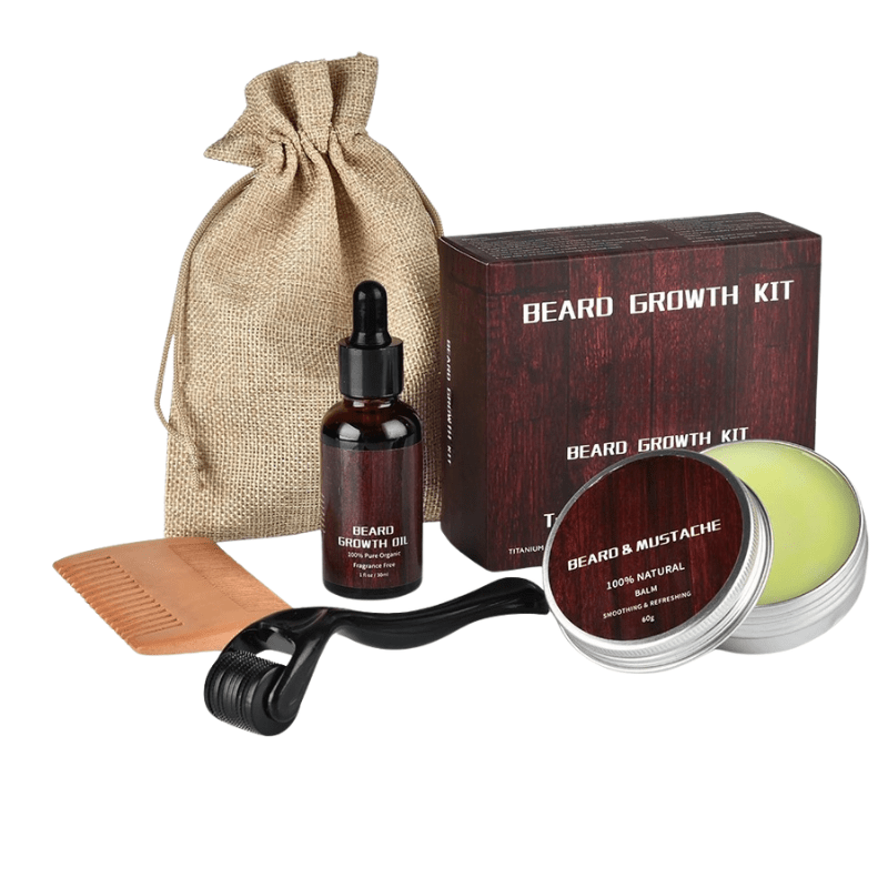 BARTBOOST – Kit de crecimiento de barba para una barba sana y fuerte