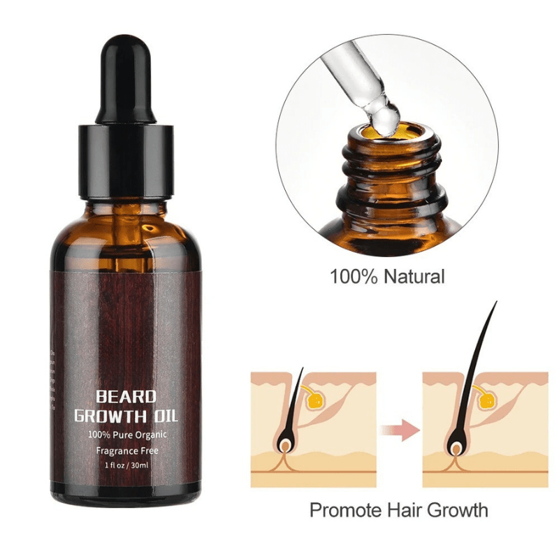 BARTBOOST – Kit de crecimiento de barba para una barba sana y fuerte