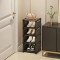 Skanto | ESTANTE PARA ZAPATOS SHOECORNER – Estante de zapatos estable para esquinas – Organización ahorradora de espacio con estilo