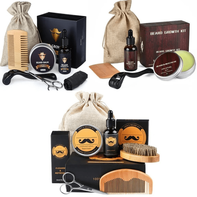 BARTBOOST – Kit de crecimiento de barba para una barba sana y fuerte