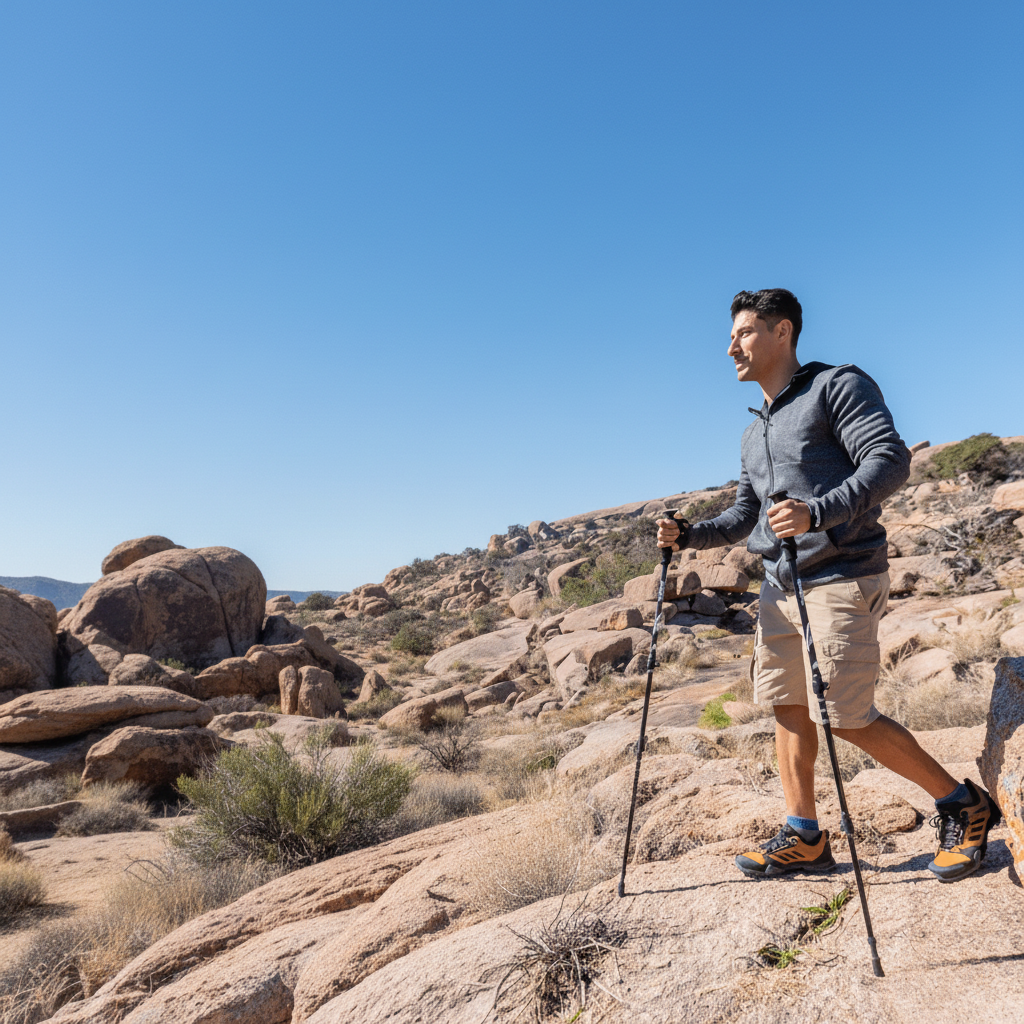 BASTONES FOLDTREK – Bastones de trekking plegables para caminatas y aventuras al aire libre