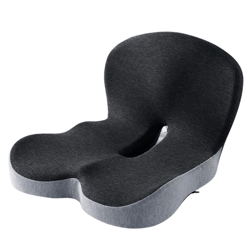 ErgoKomfort Almohadilla – Cojín de asiento de espuma viscoelástica ergonómica