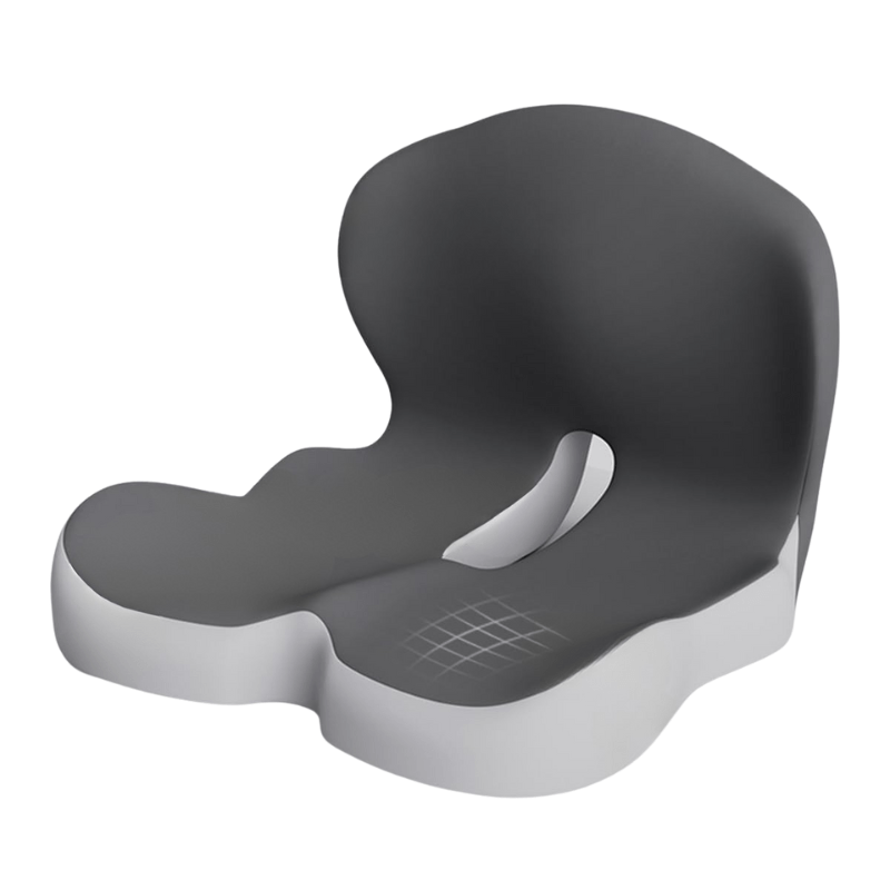 ErgoKomfort Almohadilla – Cojín de asiento de espuma viscoelástica ergonómica