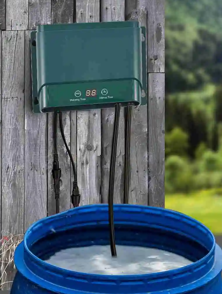 Kalsten | Kit de Sistema de Riego por Goteo Solar Automático con 30 Modos y 7 Temporizadores – AquaFlow