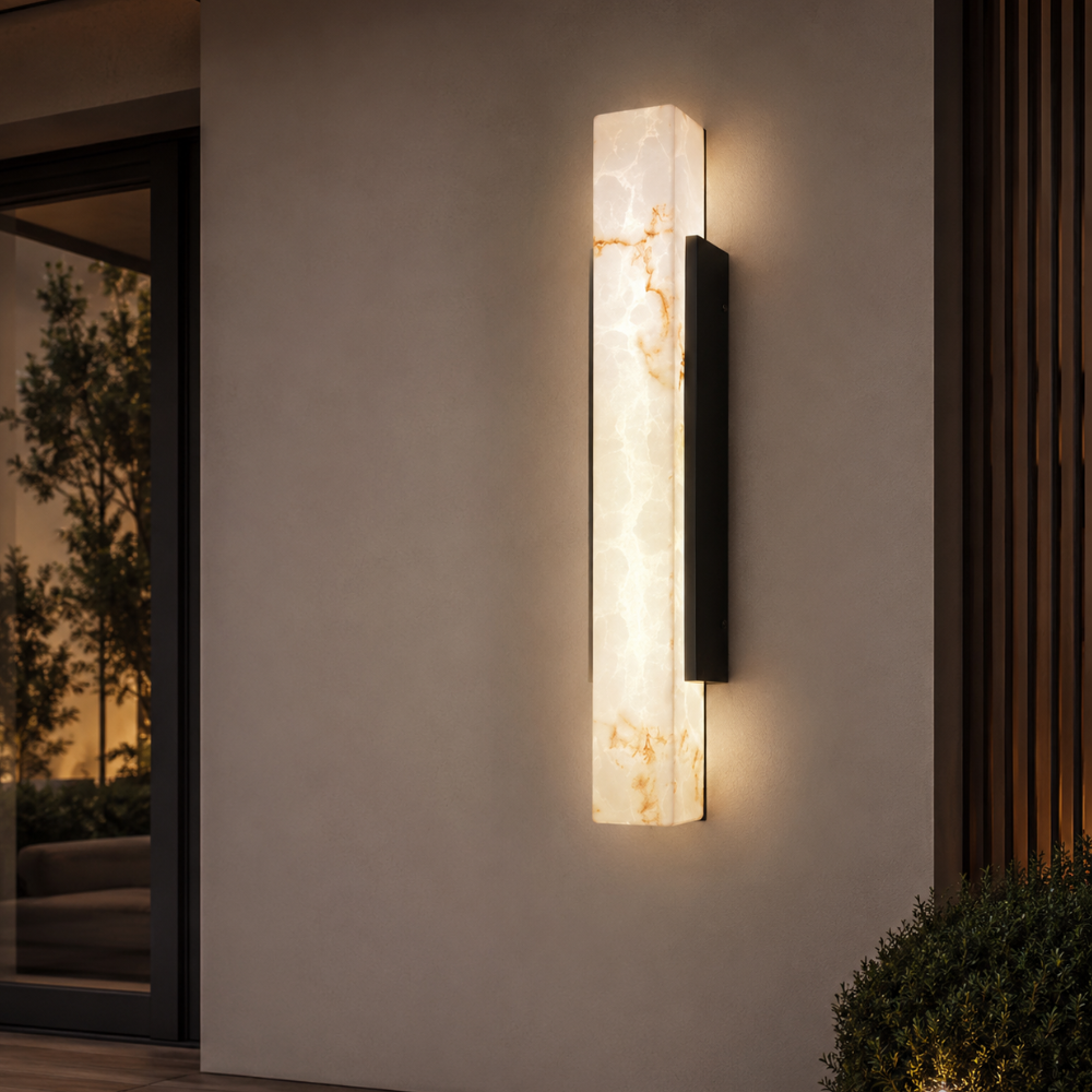 Luz de Pared Exterior Duradera - Aplique LED Integrado con Clasificación IP65
