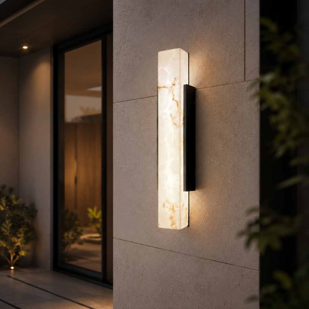 Luz de Pared Exterior Duradera - Aplique LED Integrado con Clasificación IP65