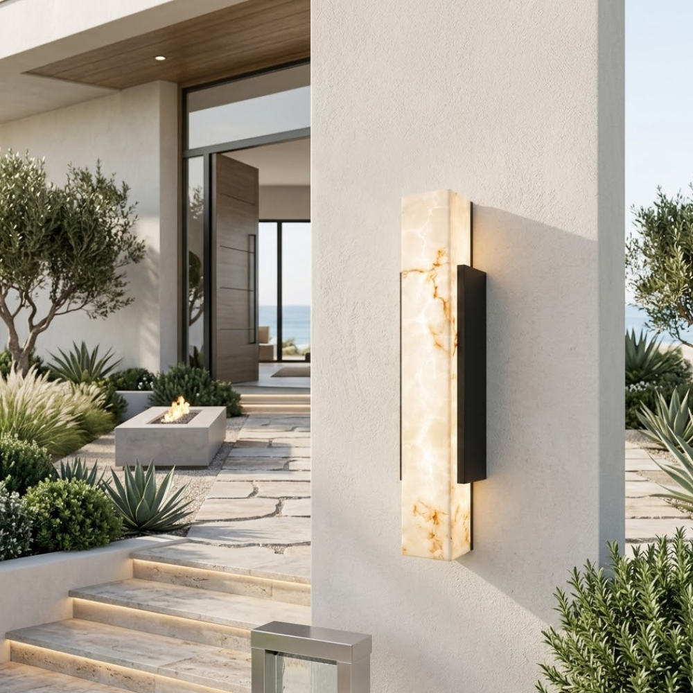 Luz de Pared Exterior Duradera - Aplique LED Integrado con Clasificación IP65