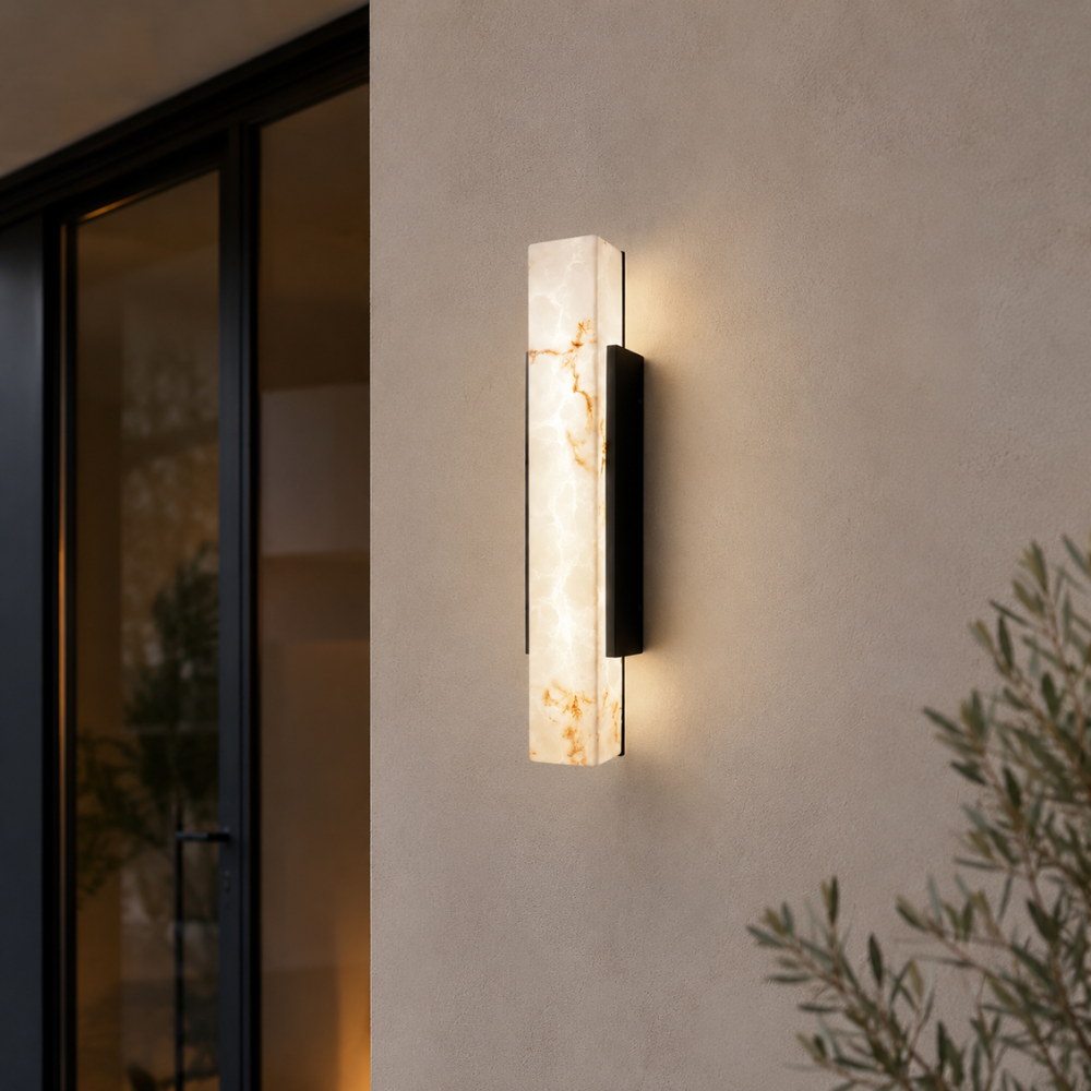 Luz de Pared Exterior Duradera - Aplique LED Integrado con Clasificación IP65
