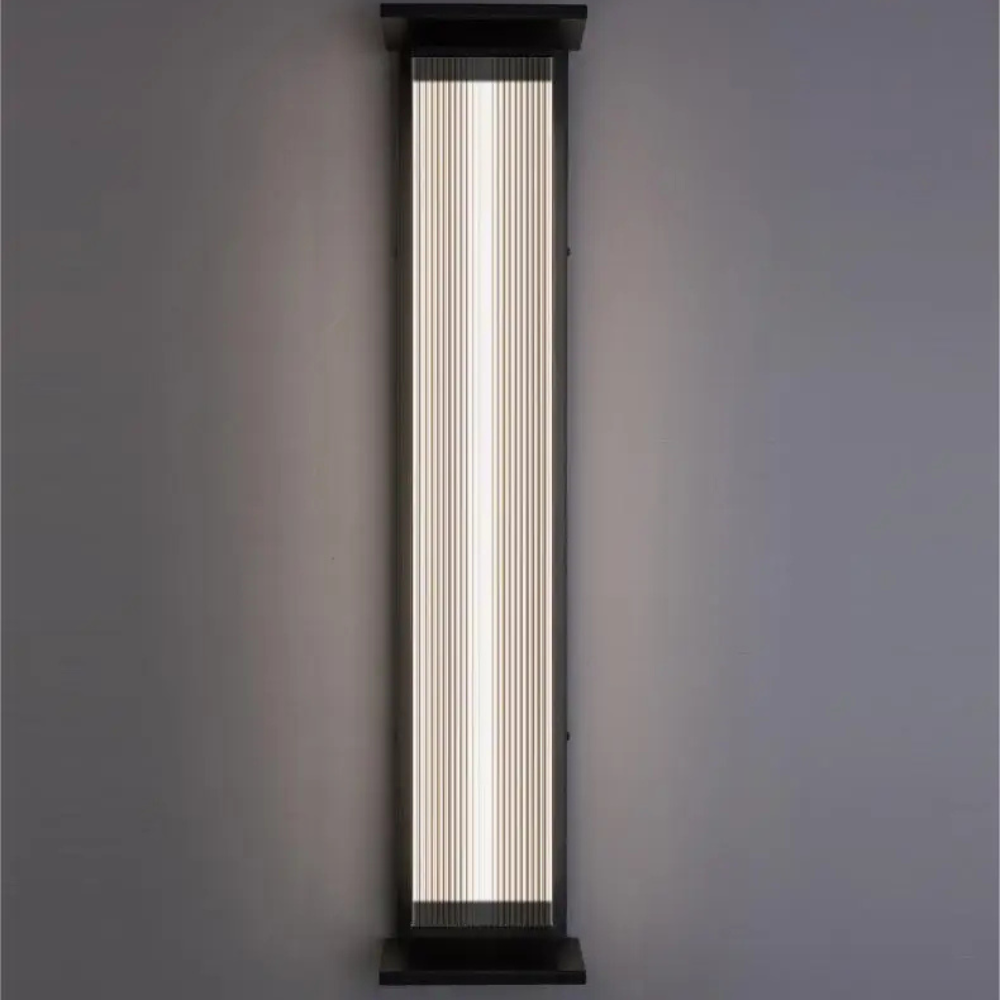Luz de Pared Moderna para Exteriores | Aplique de Pared LED de Acero Inoxidable Impermeable para Iluminación de Patio y Porche