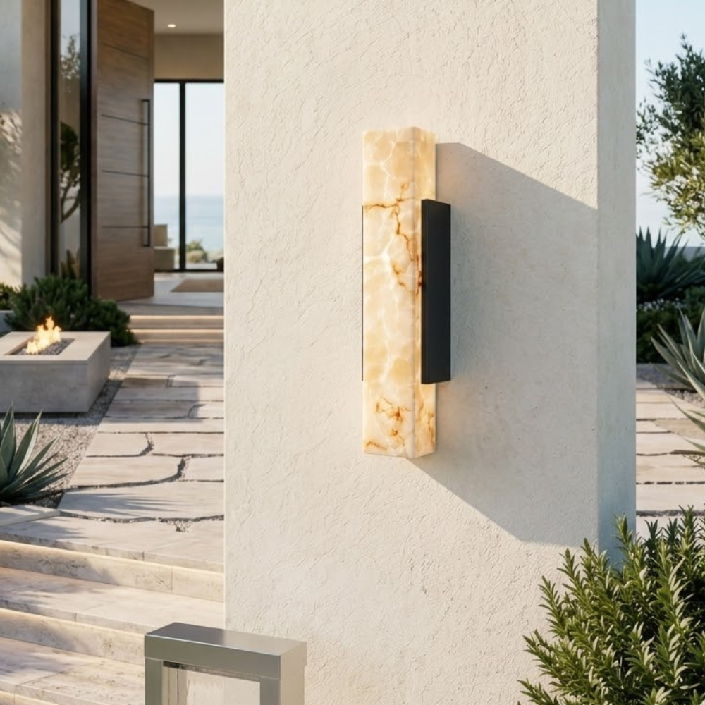 Luz de Pared Exterior Duradera - Aplique LED Integrado con Clasificación IP65