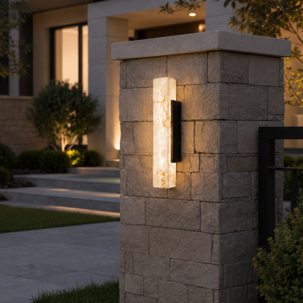 Luz de Pared Exterior Duradera - Aplique LED Integrado con Clasificación IP65