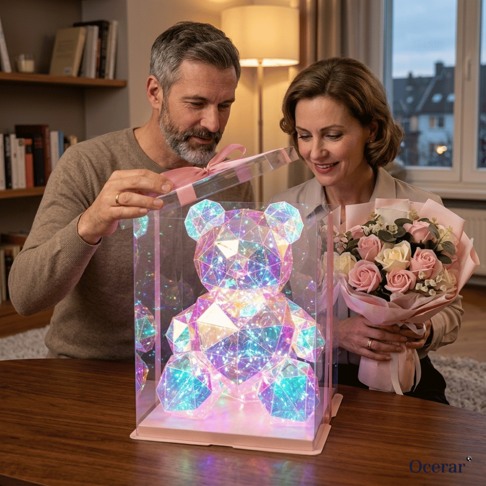 GlowMuse — Oso de peluche luminoso | 50% DESCUENTO