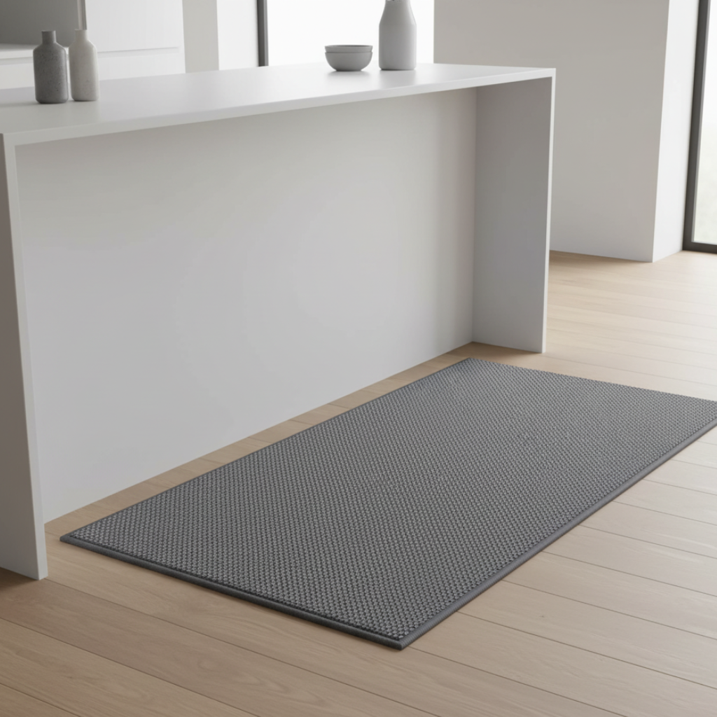 PureStep - Alfombra de Cocina Tejida con Respaldo de Goma Antideslizante, Lavable y Absorbente de Agua para Decoración Moderna del Hogar
