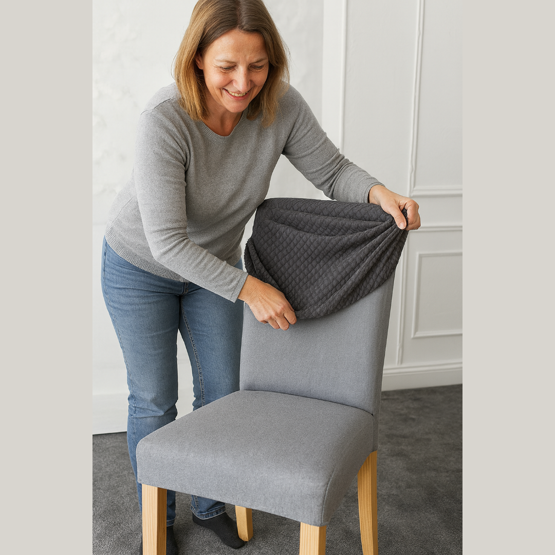 StuhlGlanz™ – Protección elegante para cualquier silla | 2+2 GRATIS