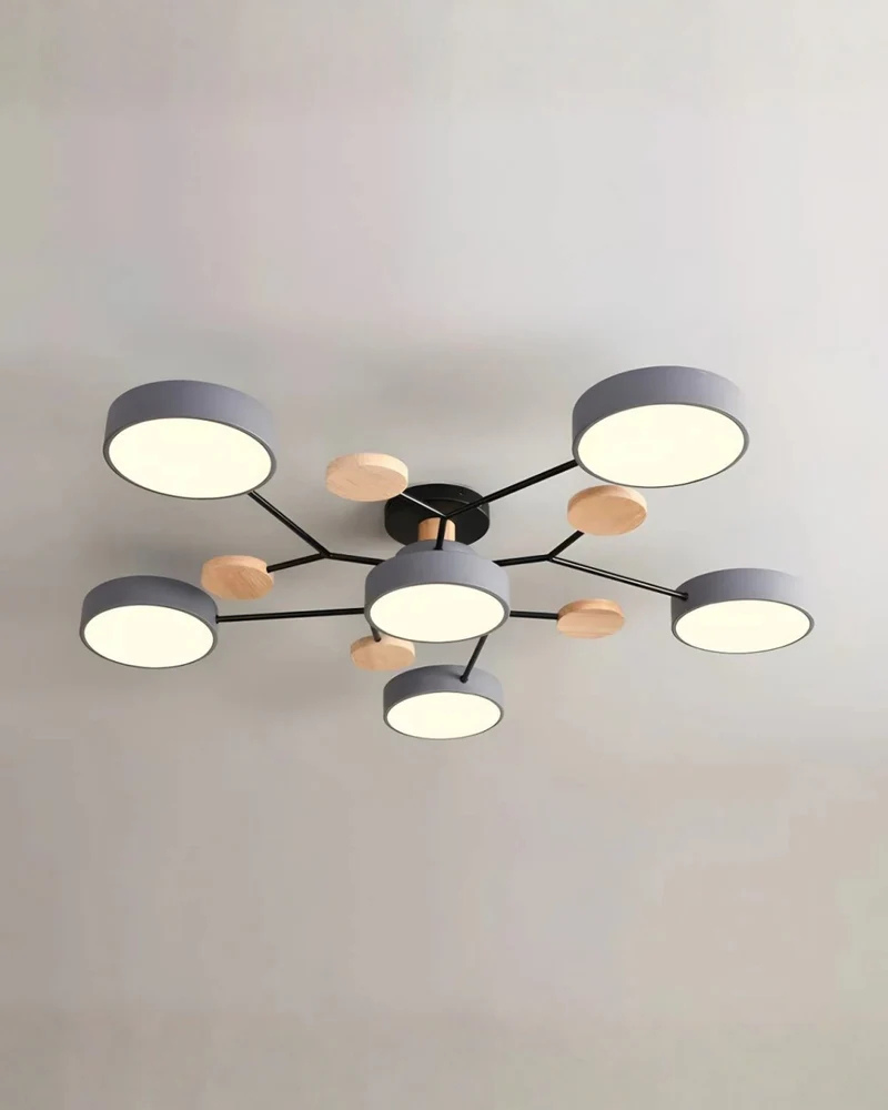 CEILUX – Lámpara de techo LED redonda moderna con diseño minimalista elegante