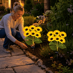 SunGlow — Lámparas de girasol solar | 50% DESCUENTO