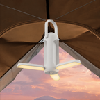 Lámpara Portátil Recargable para Exteriores - Iluminación Cálida de Múltiples Modos
