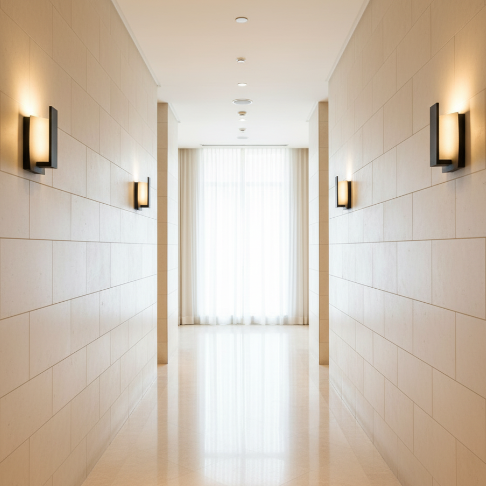 Architex | Aplique de pared exterior moderno y minimalista para iluminación exterior