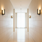 Architex | Aplique de pared exterior moderno y minimalista para iluminación exterior