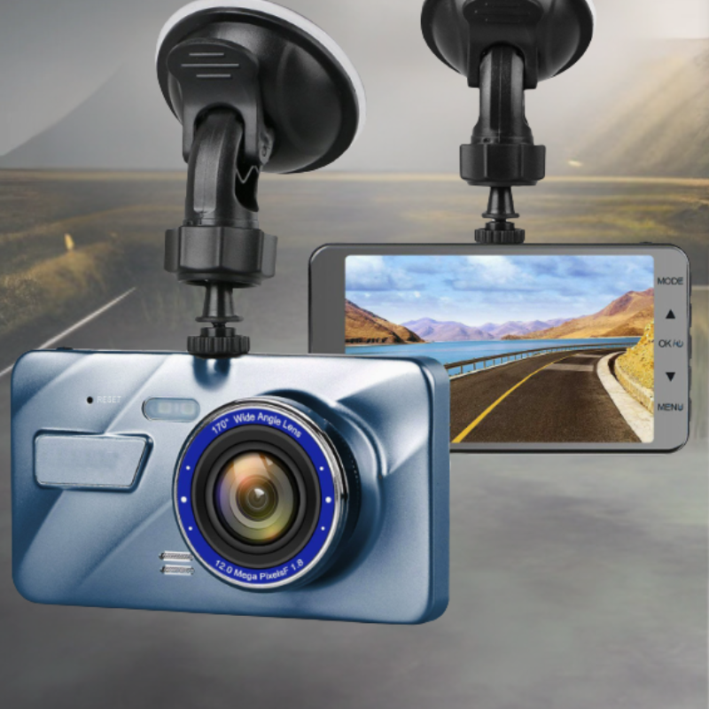 Cámara Dash Inalámbrica para Auto con Cámara Frontal y Trasera