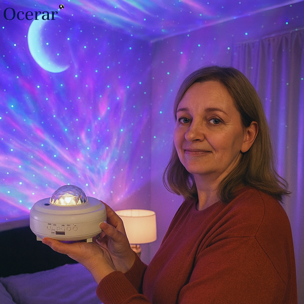 AuroraBeam – Proyector Mágico de Auroras Boreales | 50% DESCUENTO