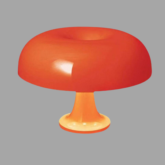 Champiñón Nórdico | Lámpara de Mesa Minimalista Estilo Nesso