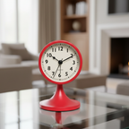 Reloj de Alarma Vintage Clásico | Movimiento de Cuarzo Silencioso con Luz de Fondo para un Sueño Tranquilo