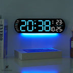 Reloj de pared LED SmartTime – Hora, fecha y temperatura de un vistazo | ¡50% de descuento!