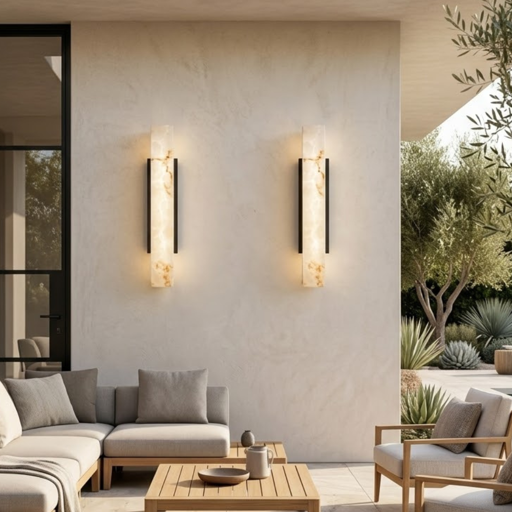 Luz de Pared Exterior Duradera - Aplique LED Integrado con Clasificación IP65