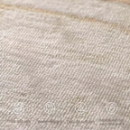 Alfombra Redonda de Lujo Veloura | Alfombra Wabi Sabi Suave y Antideslizante para Sala de Estar o Dormitorio