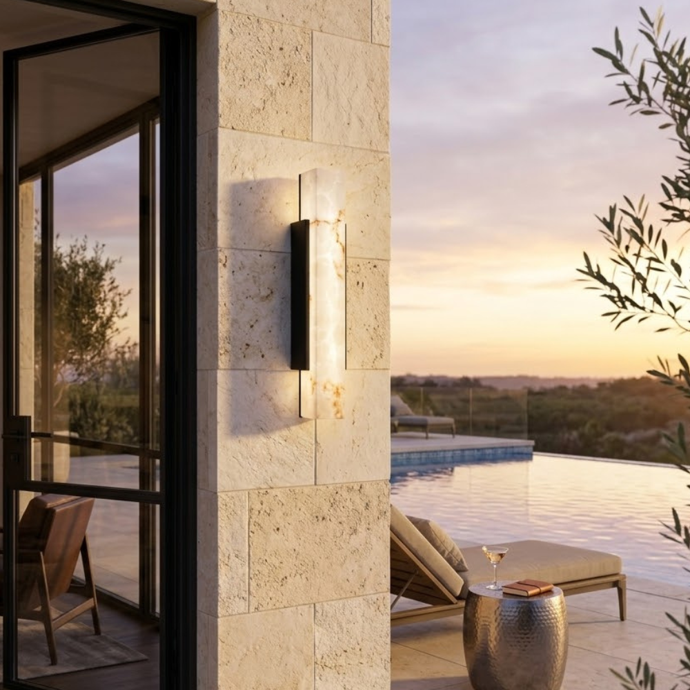 Luz de Pared Exterior Duradera - Aplique LED Integrado con Clasificación IP65