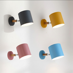 MacaronRay - Lámpara de Pared Ajustable y Aplique de Pared con Diseño Escandinavo Pastel