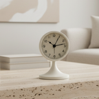 Reloj de Alarma Vintage Clásico | Movimiento de Cuarzo Silencioso con Luz de Fondo para un Sueño Tranquilo