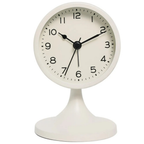 Reloj de Alarma Vintage Clásico | Movimiento de Cuarzo Silencioso con Luz de Fondo para un Sueño Tranquilo