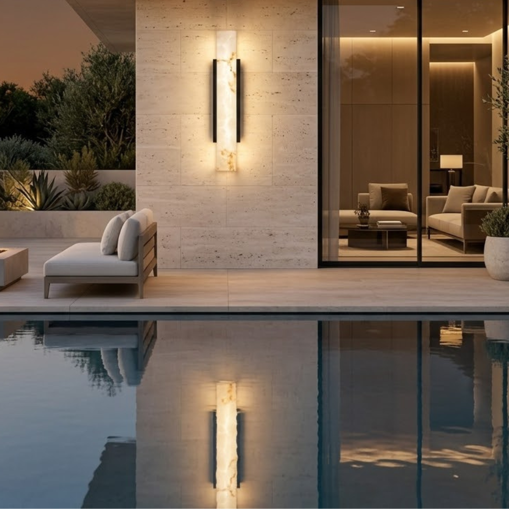 Luz de Pared Exterior Duradera - Aplique LED Integrado con Clasificación IP65