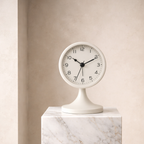 Reloj de Alarma Vintage Clásico | Movimiento de Cuarzo Silencioso con Luz de Fondo para un Sueño Tranquilo