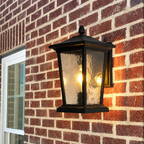 Luz de Pared Exterior Industrial - Aplique LED de Aluminio Impermeable para Patio o Porche