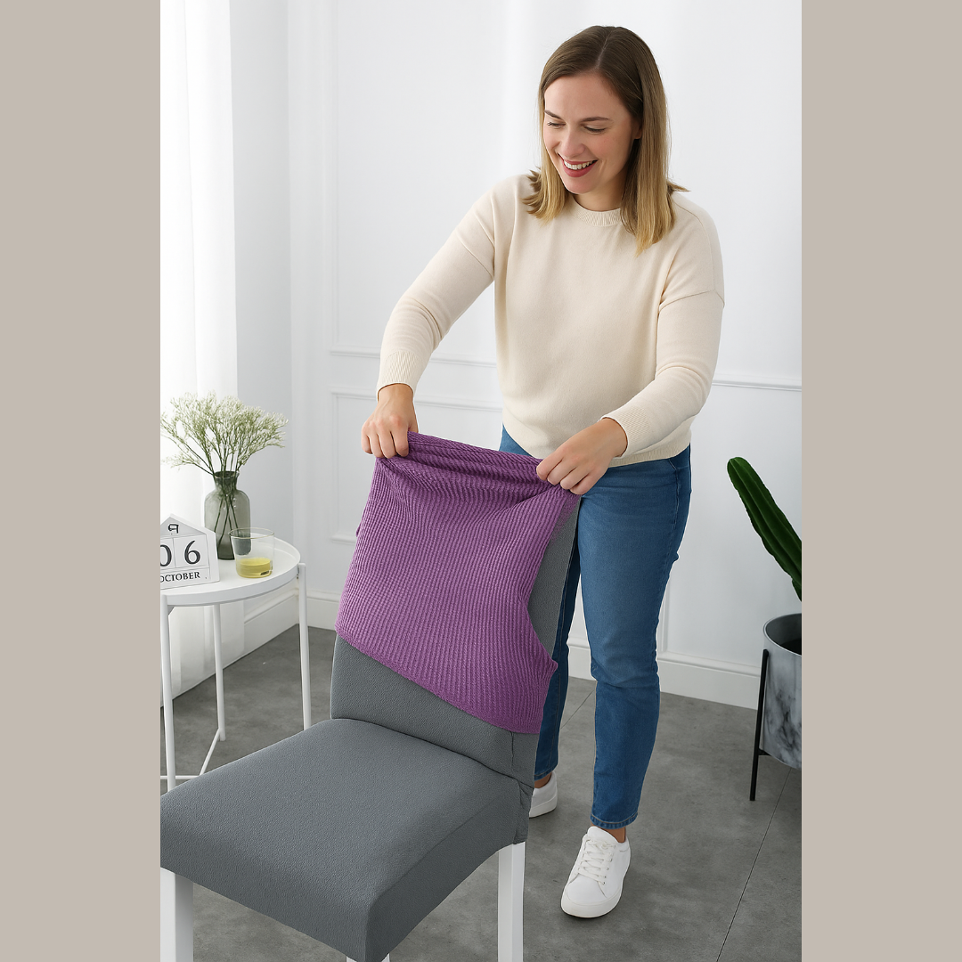 StuhlGlanz™ – Protección elegante para cualquier silla | 2+2 GRATIS