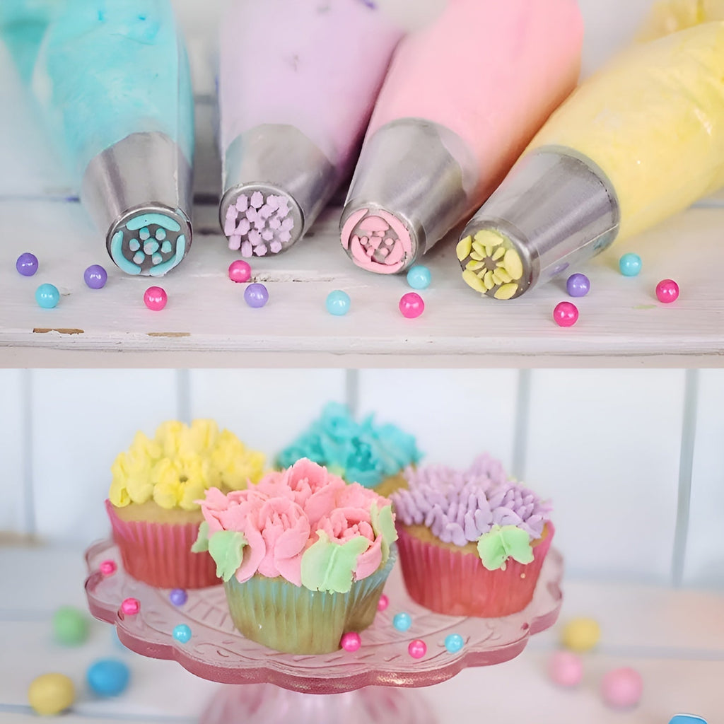 TortenMeister 22 piezas - Decoraciones de pasteles impresionantes sin esfuerzo para cualquier ocasión | 50% DESCUENTO