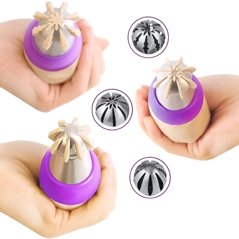 TortenMeister 22 piezas - Decoraciones de pasteles impresionantes sin esfuerzo para cualquier ocasión | 50% DESCUENTO