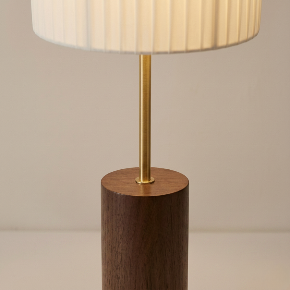 Kiyora | Elegante Lámpara de Pie LED Japonesa Moderna Wabi Sabi para Sala de Estar