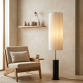 Kiyora | Elegante Lámpara de Pie LED Japonesa Moderna Wabi Sabi para Sala de Estar