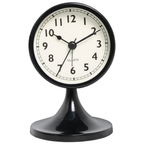 Reloj de Alarma Vintage Clásico | Movimiento de Cuarzo Silencioso con Luz de Fondo para un Sueño Tranquilo