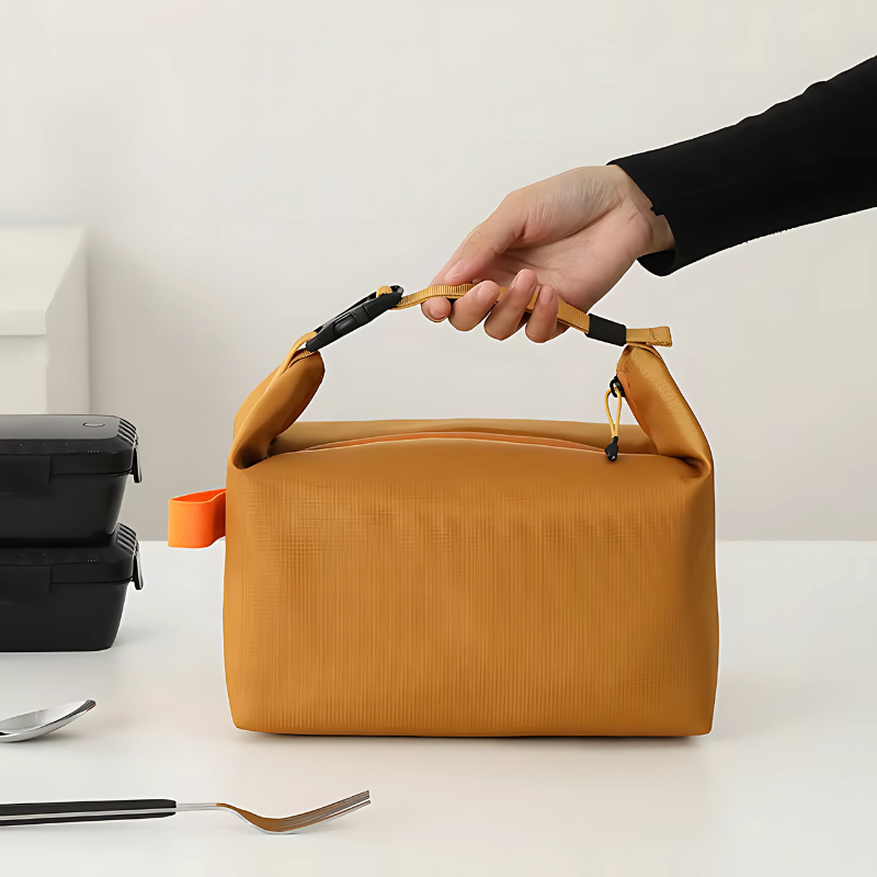 Bolsa de Almuerzo Aislada Plegable UrbanLunch – Mantiene la Comida Fresca y Estilosa en Movimiento