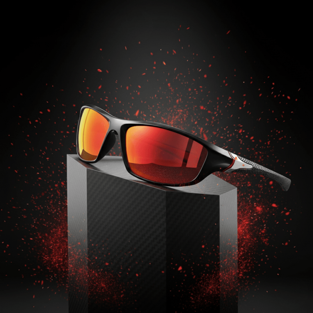 SOLARION – Gafas de sol deportivas con lentes polarizados y protección UV400