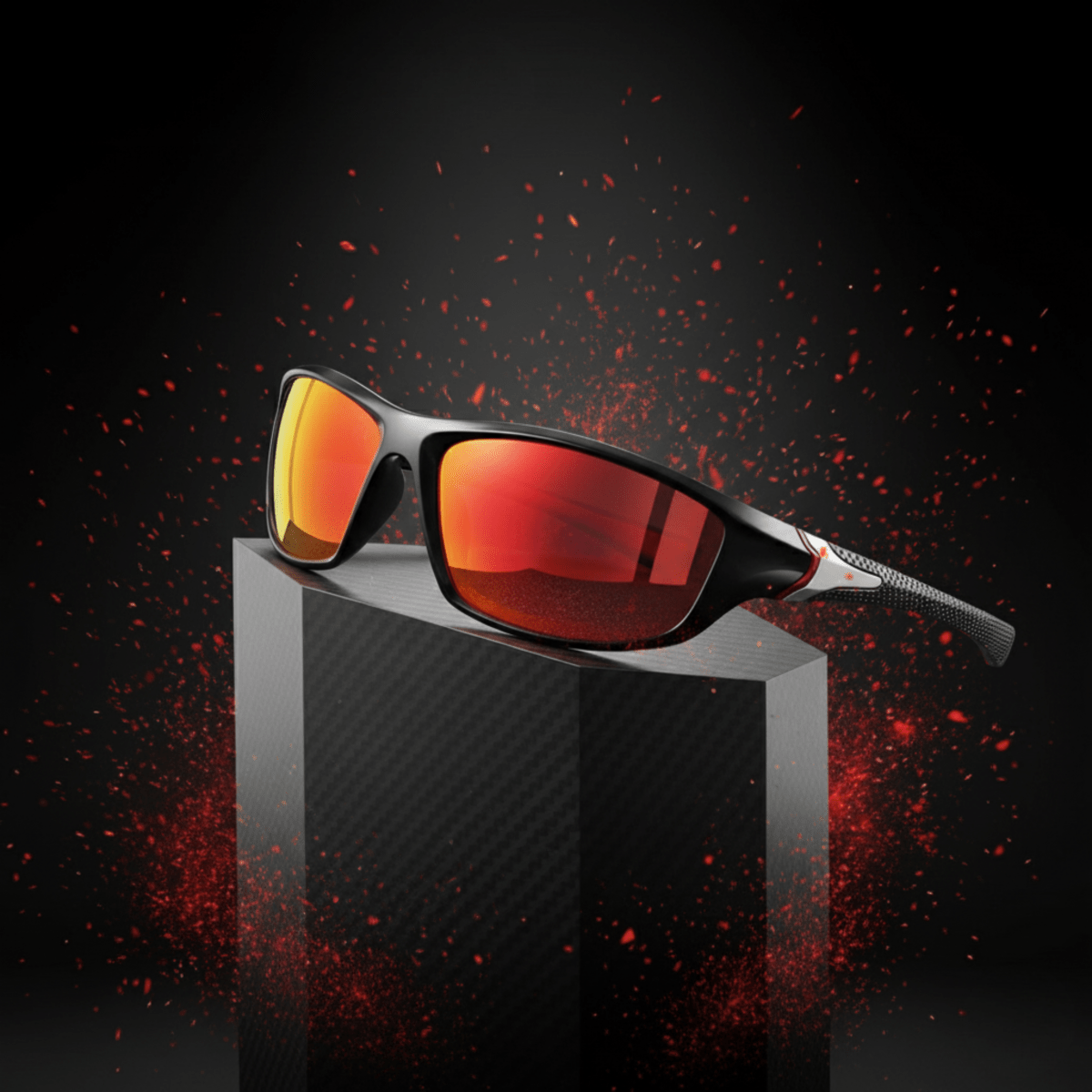 SOLARION – Gafas de sol deportivas con lentes polarizados y protección UV400