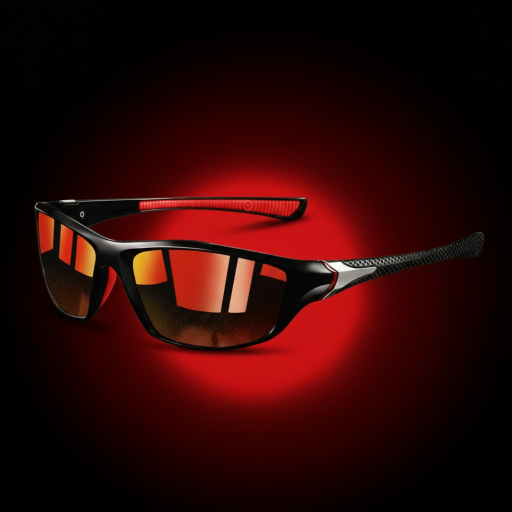 SOLARION – Gafas de sol deportivas con lentes polarizados y protección UV400