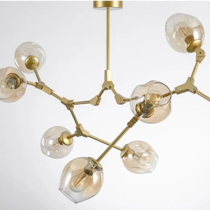 Lumivista | Lámpara colgante LED de vidrio moderna